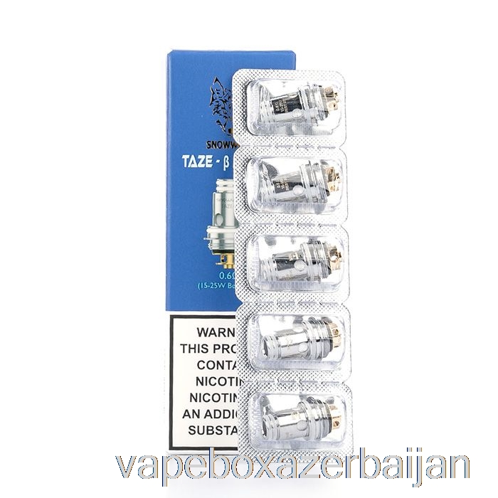 Vape Baku Snowwolf TAZE Replacement Coils 1.2ohm Taze-Alpha Coils